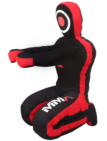 Sitting Wrestling and Grappling Dummy - Red/Black